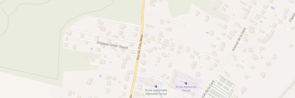 Plan du 54 Rue du Puits Beau à Saint-Fargeau-Ponthierry