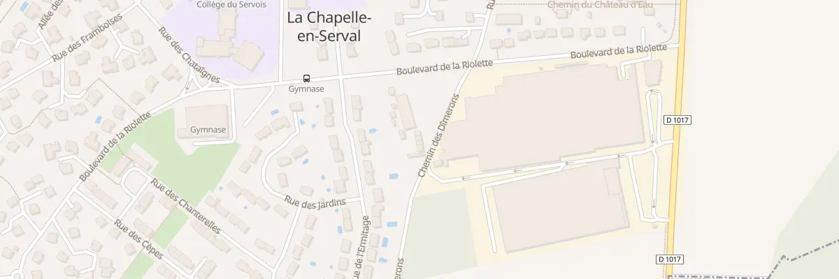 Plan du 39 Che des Dimerons à La Chapelle-en-Serval
