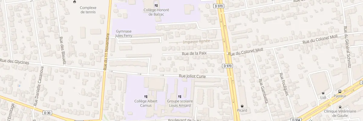 Plan du 15 Rue de la Paix à Neuilly-sur-Marne