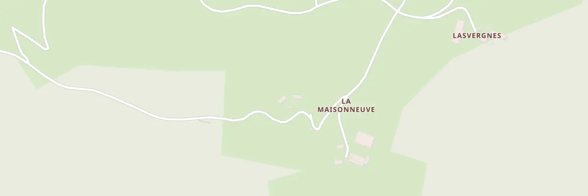 Plan du 2 La Maison Neuve à Ladinhac
