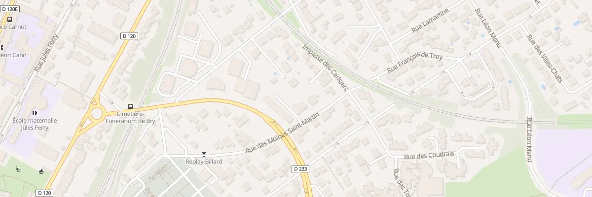 Plan du 39 Rue des Moines St Martin à Bry-sur-Marne