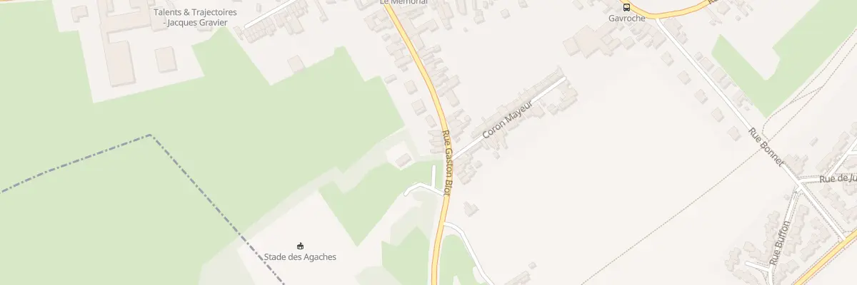 Plan du 180 Rue Gaston Blot à Bruay-la-Buissière
