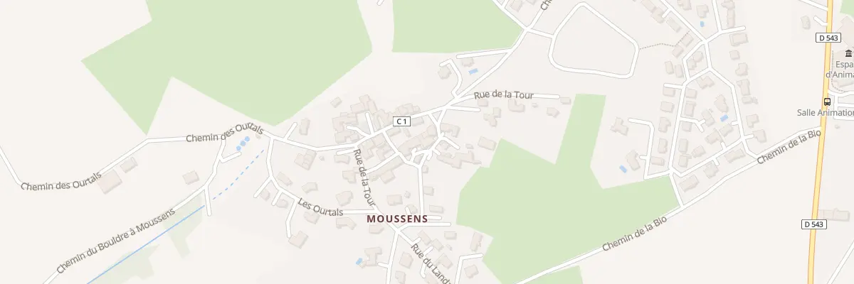 Plan du 6 Rue de la Caral à Luc-la-Primaube