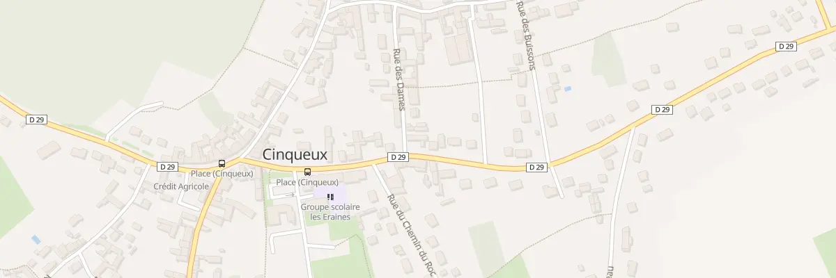 Plan du 11 Rue de Pont Ste Maxence à Cinqueux