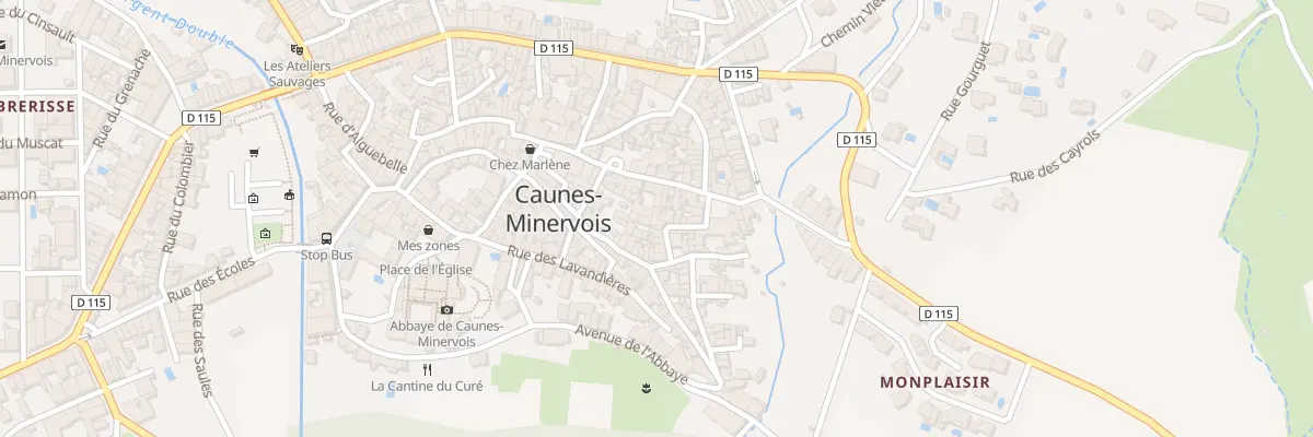 Plan du 9 Rue Montlaur à Caunes-Minervois