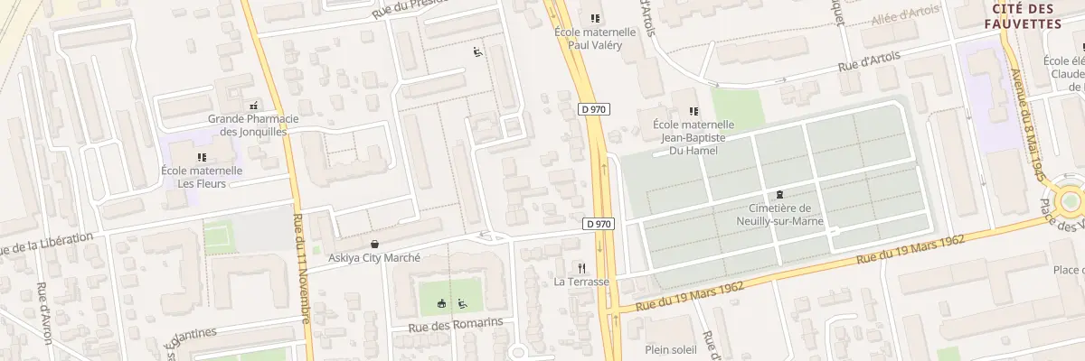 Plan du 111 Rue Paul et Camille Thomoux à Neuilly-sur-Marne