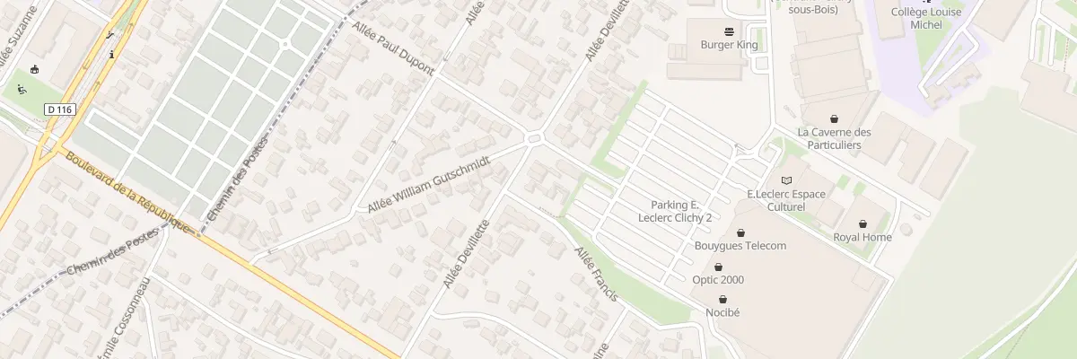 Plan du 22 All Devillette à Clichy-sous-Bois