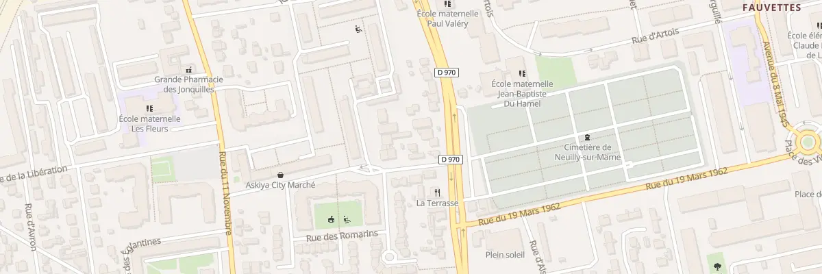 Plan du 109B Rue Paul et Camille Thomoux à Neuilly-sur-Marne