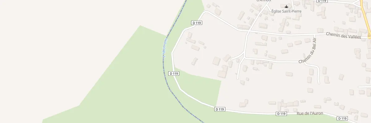 Plan du 5 Che du Gué à Annoix