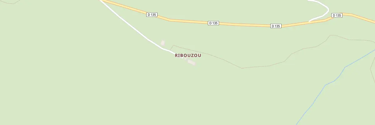 Plan du 5213 Ribouzou à Fontanges