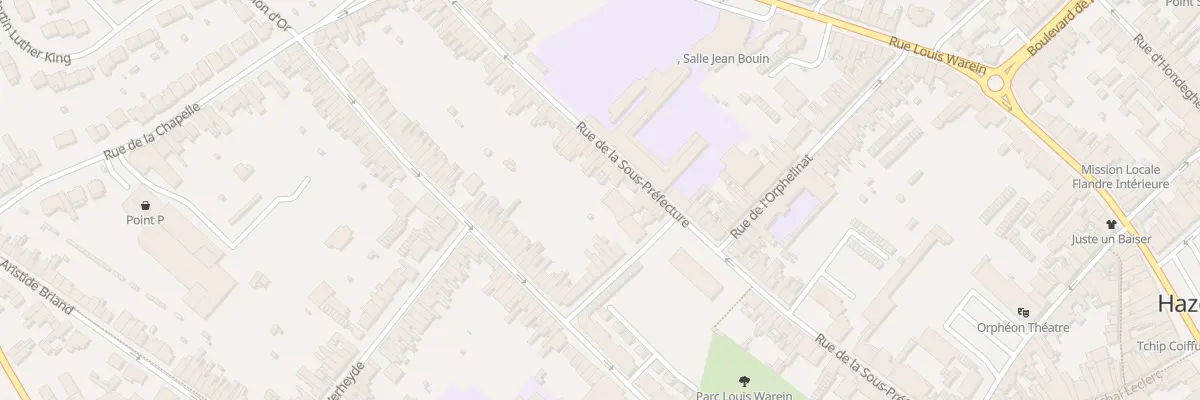 Plan du 57 Rue de la Sous-préfecture à Hazebrouck