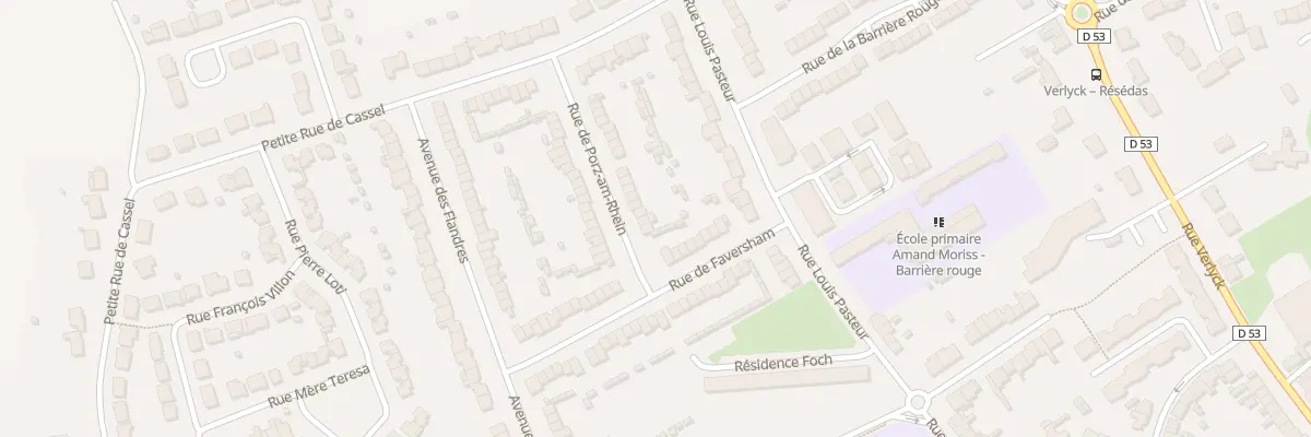 Plan du 4 Rue de Porz à Hazebrouck
