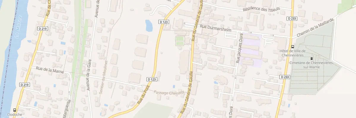 Plan du 48 Rue du Gal de Gaulle à Chennevières-sur-Marne