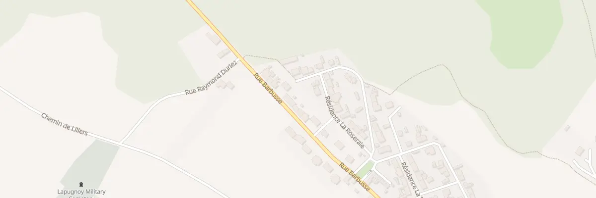 Plan du 58 Rue Barbusse à Lapugnoy