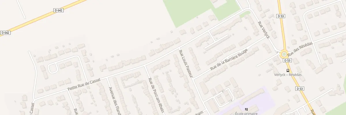 Plan du 139 Rue Louis Pasteur à Hazebrouck
