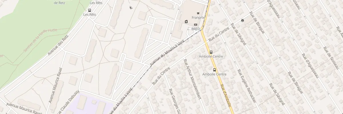 Plan du 107 Rue du Centre à Ormesson-sur-Marne