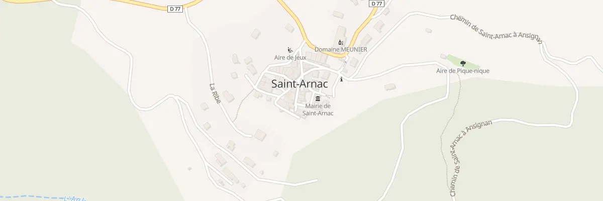 Plan du 15 Village à Saint-Arnac