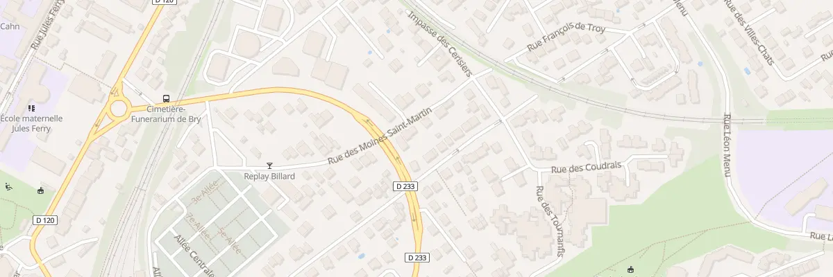Plan du 28 Rue des Moines St Martin à Bry-sur-Marne