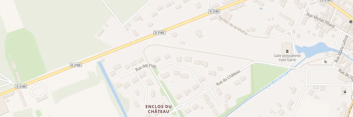 Plan du 102 Rue des Prés à Ladon