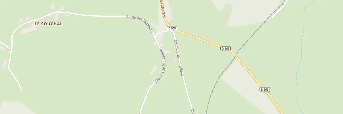 Plan du 5169 Le Souchal à Verneugheol