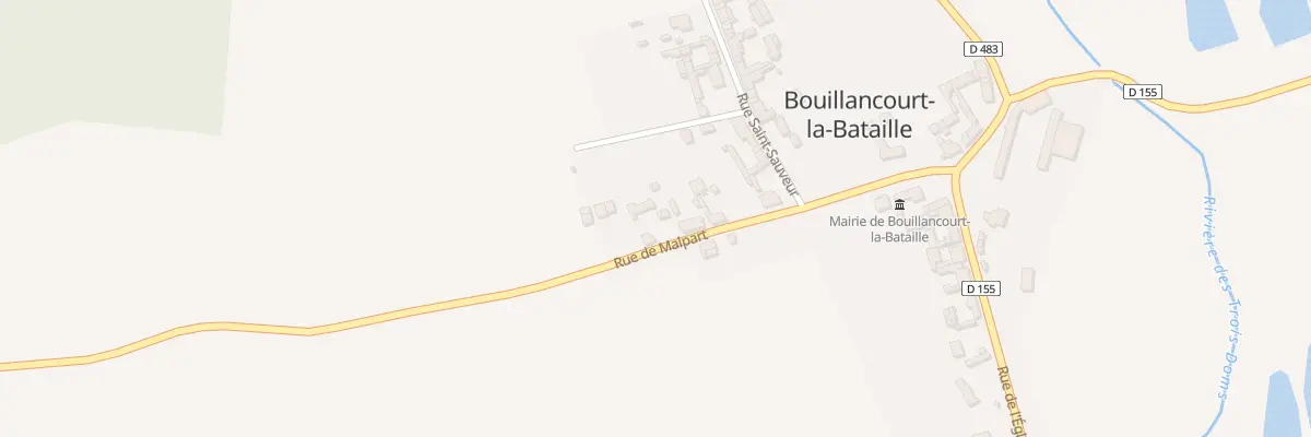 Plan du 10 Rue de Malpart à Bouillancourt-la-Bataille