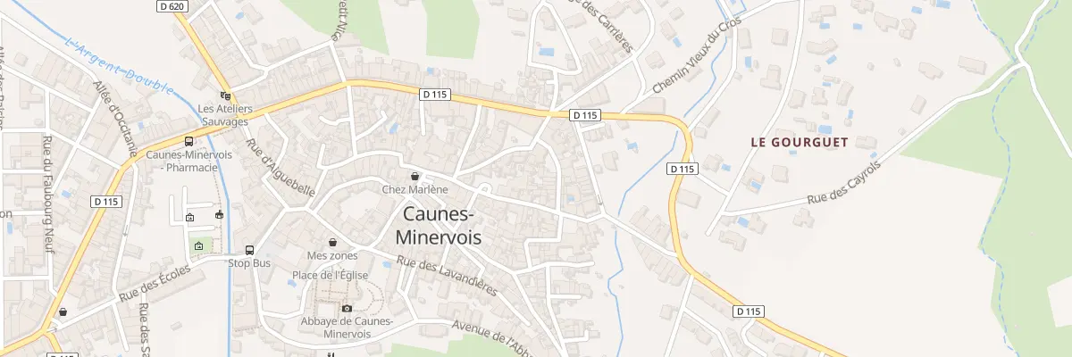 Plan du 132 Le Village à Caunes-Minervois