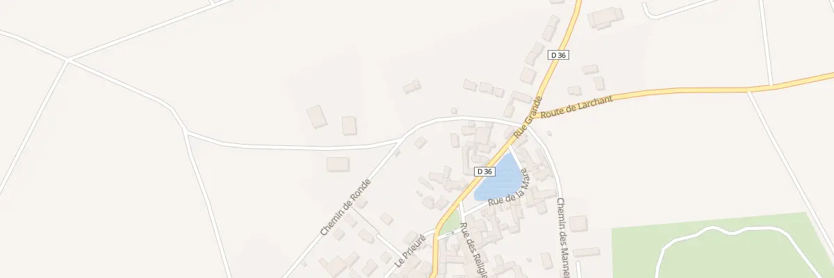 Plan du 9 Che de Ronde à Amponville