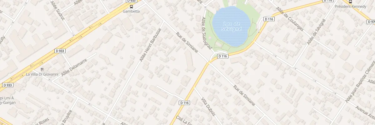Plan du 30 Rue de Simiane à Livry-Gargan