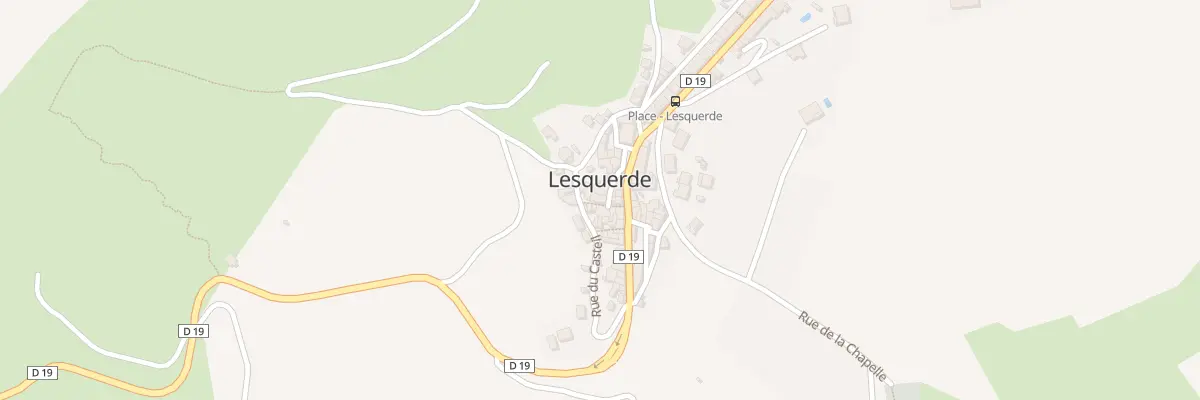 Plan du 38 Le Village à Lesquerde