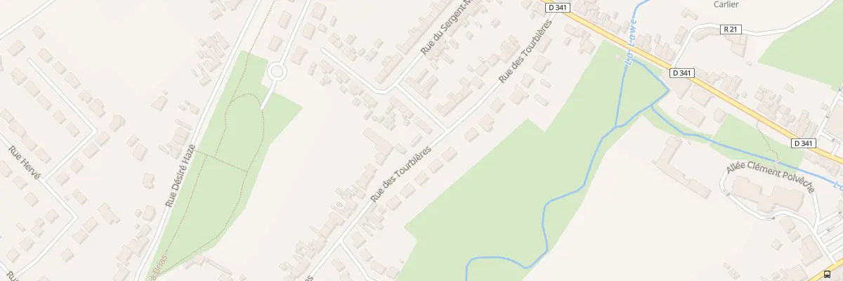 Plan du 1 Rue du 3 Septembre 1944 à Houdain
