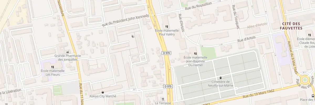 Plan du 117B Rue Paul et Camille Thomoux à Neuilly-sur-Marne