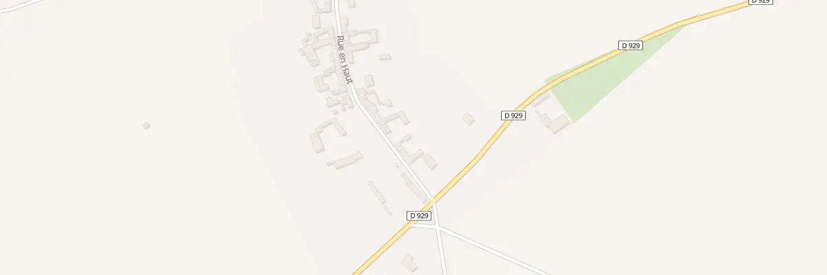 Plan du 23B Rue en Haut à Royaucourt