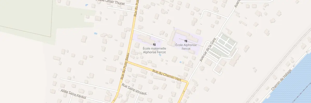 Plan du 38 Rue du Puits Beau à Saint-Fargeau-Ponthierry