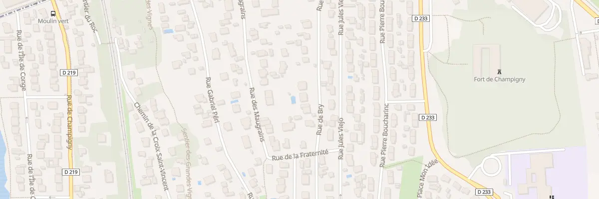 Plan du 65 Rue de Bry à Chennevières-sur-Marne