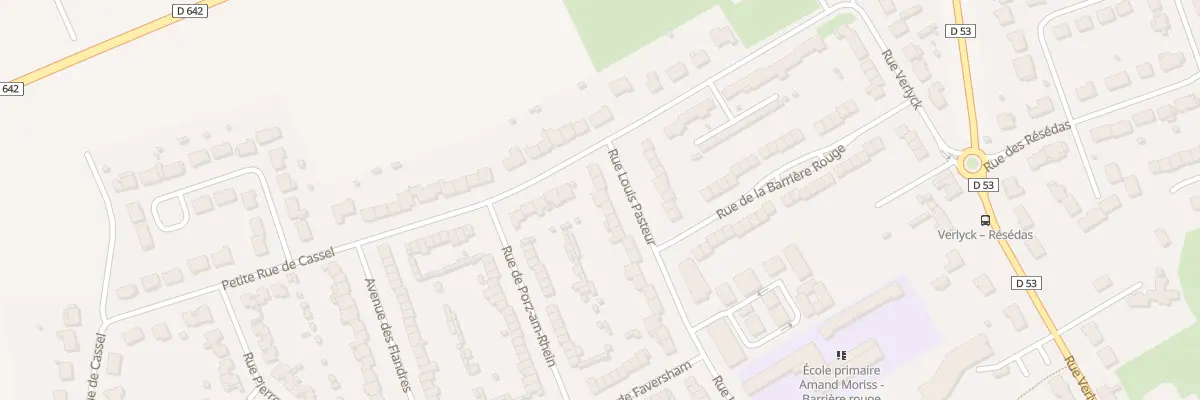 Plan du 135 Rue Louis Pasteur à Hazebrouck