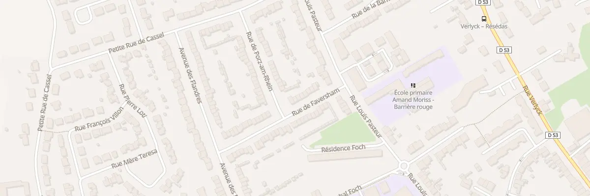 Plan du 27 Rue de Faversham à Hazebrouck