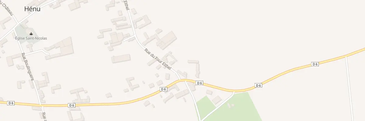 Plan du 4 Rue du Four Eithel à Hénu