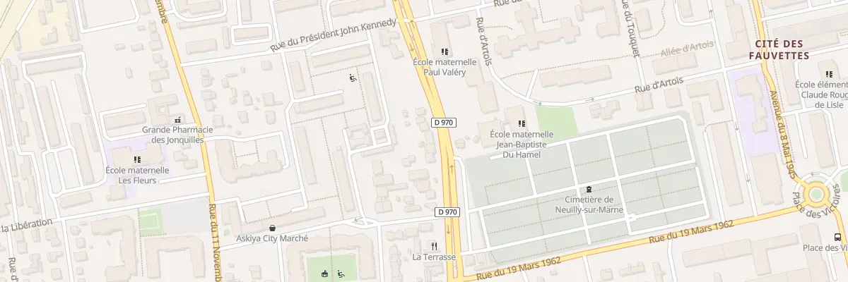 Plan du 115 Rue Paul et Camille Thomoux à Neuilly-sur-Marne