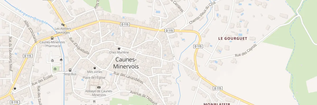 Plan du 5 Rue Notre Dame à Caunes-Minervois