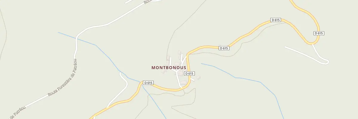 Plan du 78 Hameau de Montbounous à Citou