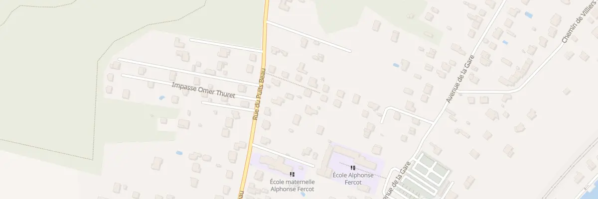 Plan du 56 Rue du Puits Beau à Saint-Fargeau-Ponthierry