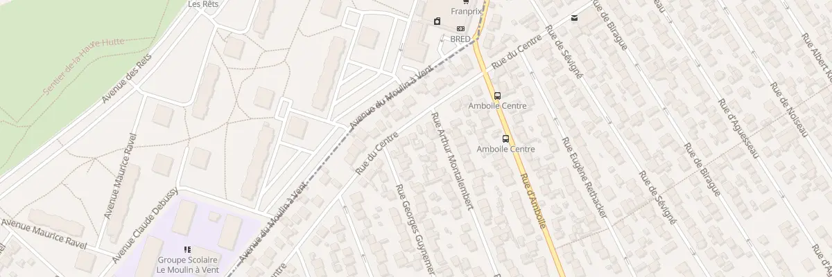 Plan du 92B Rue du Centre à Ormesson-sur-Marne