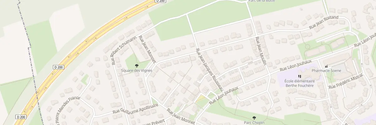 Plan du 38 Rue Jean Rostand à Brenouille