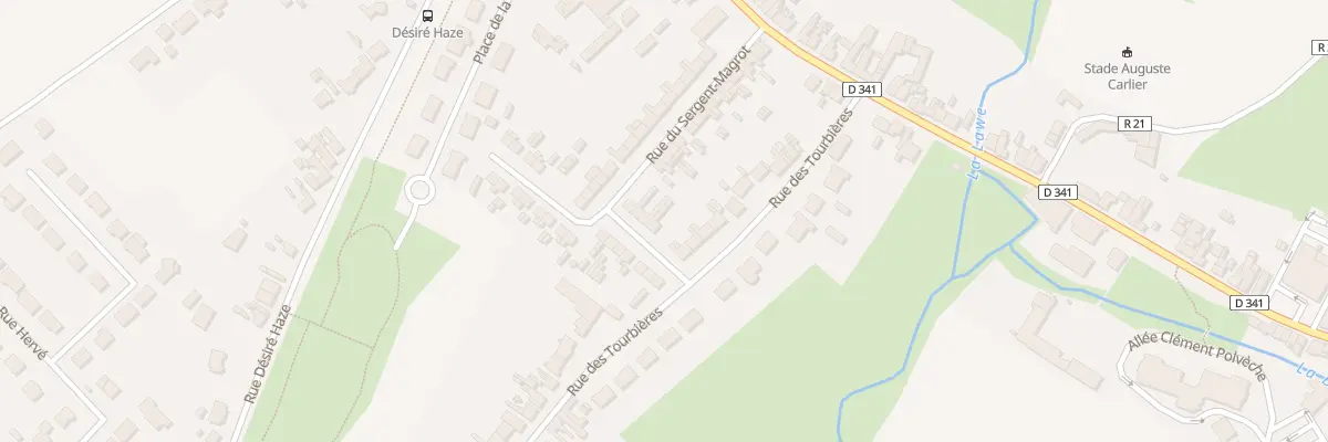 Plan du 2 Rue du 3 Septembre 1944 à Houdain