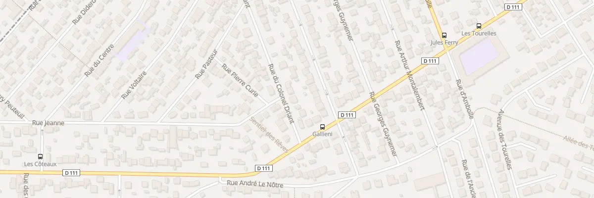 Plan du 10 Rue du Colonel Driant à Ormesson-sur-Marne
