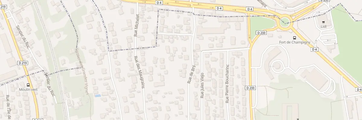 Plan du 109A Rue de Bry à Chennevières-sur-Marne