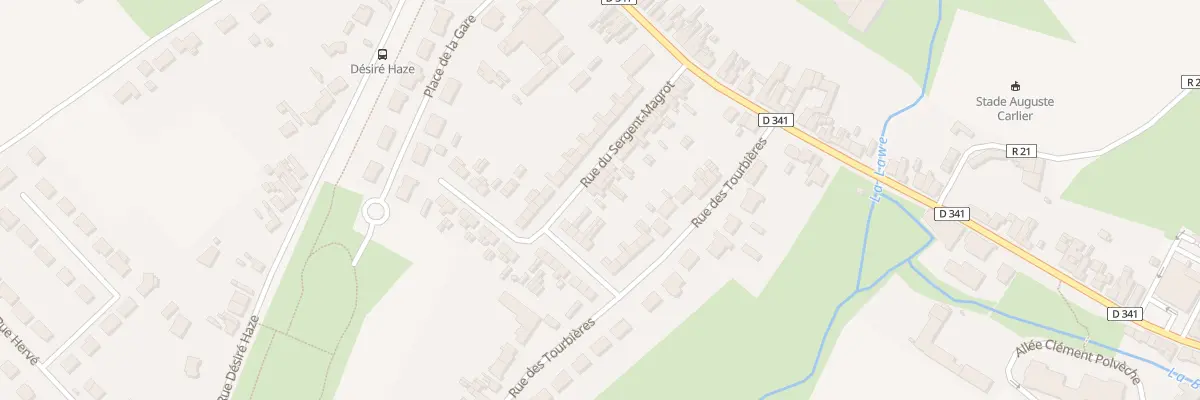 Plan du 27 Rue du Sergent Magrot à Houdain
