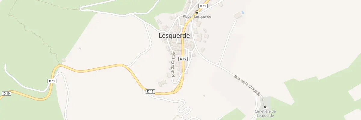 Plan du 49 Rue du Capitoul à Lesquerde