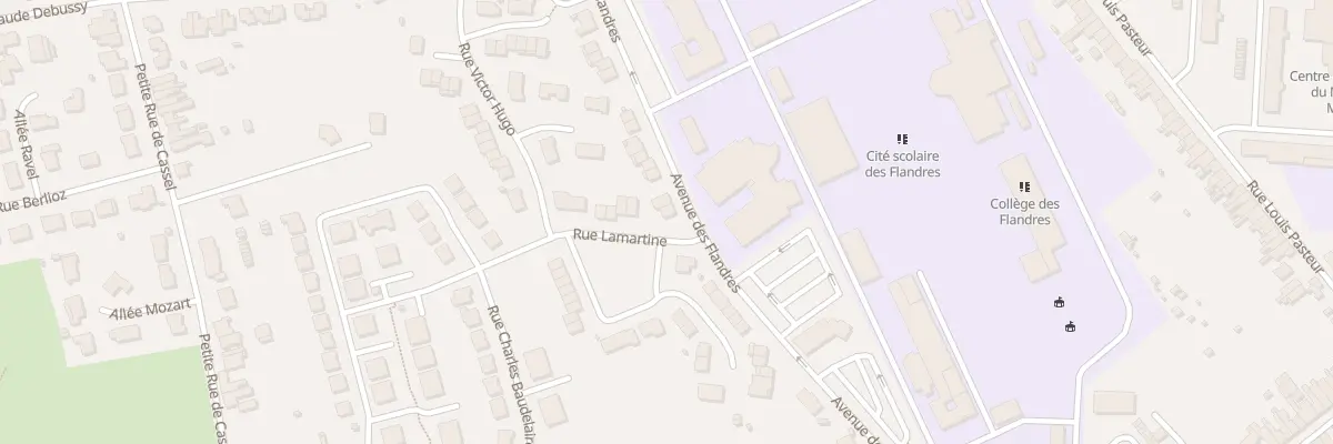 Plan du 21 Av des Flandres à Hazebrouck