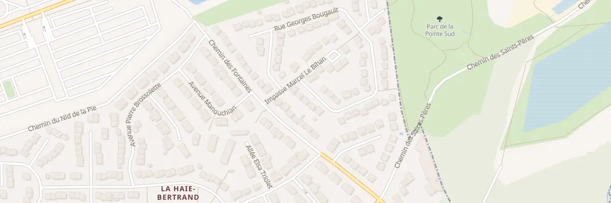 Plan du 81 Rue Georges Bougault à Villepinte